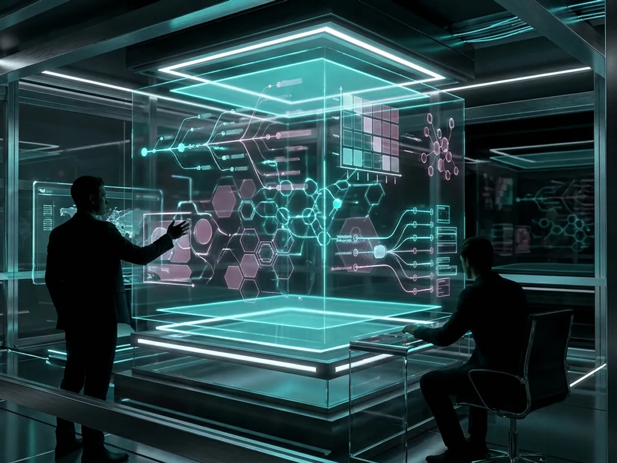 AI agent consulting session with architecture and cost planning panels